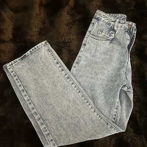 Blue Denim Mom Jeans